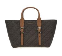 Michael Kors Moore Bolso de mano marrón, imitación de cuero, mujer
