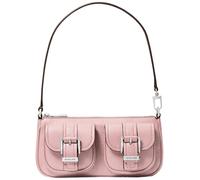 Michael Kors Zoe Small Bolso de hombro rosa, cuero, mujer