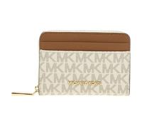 Michael Michael Kors JET SET SM ZA COIN CARD CASE T.U Blanco