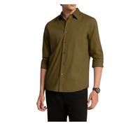 Michael Kors- 346 Ivy Camicia- Shirts- Hombre- Verde- XL- 346 Ivy Camicia