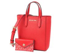 Michael Kors 35F4G2VC0T - Mini bolso de 2 vías, bolso de hombro, rojo brillante, rojo brillante