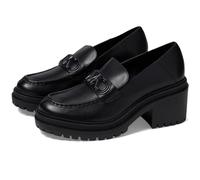 Michael KORS 40H3RCMP1L-001 Rocco Heeled Loafer Mujer Black EU 39.5