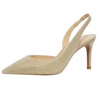 Michael Kors 40R4HNMP1D-740 Alina Flex Sling Pump Mujer Pale Gold EU 40