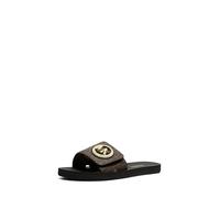 Michael Kors 40R4MKFA1B-200 MK CHARM SLIDE Mujer BROWN EU 39.5