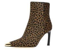 Michael Kors 40R5KAHE5H-293 KASIA HEELED BOOTIE Mujer HUSK MULTI EU 38.5