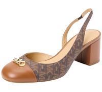 MICHAEL KORS 40S4PLMP1B-227 Perla Flex Toe Cap Pump Mujer Brn/Luggage EU 39.5