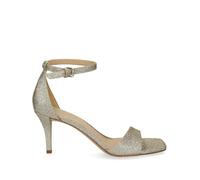 Michael Kors Jaida, Heeled Shoes Mujer, Dorado Claro, 37 EU