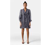 Michael Kors Adder Bow Detail Dress In Lurex Talla: M | Mini Vestidos Outlet | Mujer