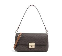 Michael Kors Addie Bolso de hombro moreno, lona, mujer