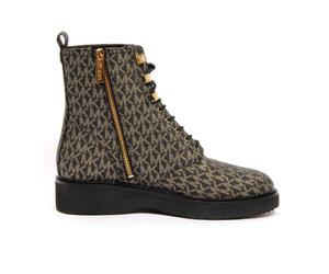 Michael Kors- Anfibio Haskell Negro/Oro Botín- Shoes- Mujer- Negro- 36 EU- Anfibio Haskell Negro/Oro Botín