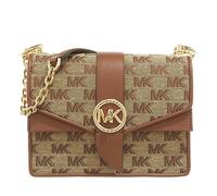 Michael Kors Greenwich SM Conv Xbody, Bandolera Women's, Beige Ebony, One Size