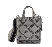 Michael Kors Gigi, Hand Bag Women, Gris Claro, 17x19x6