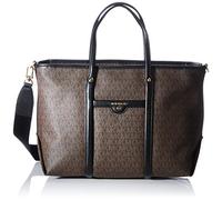 Michael Kors Beck, Bolso de para Mujer, Marrón/Negro, M