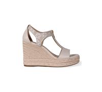 Michael Kors Berkley Mid Heel Wedge In Vanilla Talla: 38.5 | Chancletas Outlet | Mujer | Blanco