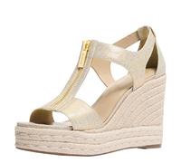Michael Kors Berkley, Sandals Mujer, Dorado Claro, 36.5 EU