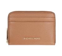 Michael Kors - Billetera de Cuero Granulado con Cierre de Cremallera - Accessories - Mujer - Marrón - ONE SIZE -