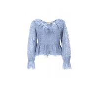 Michael Kors- Blusa Chambray- Blouses & Shirts- Mujer- Azul- M- Blusa Chambray