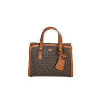 Michael Kors bolsa de hombro Chantal XS, Brown/Acorn, 18.42 x 10.16 x 3.81
