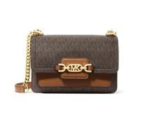 Michael Kors- Bolso bandolera con logo Heather extrapequeño- Bags- Mujer- Marrón- ONE SIZE- Bolso bandolera con logo Heather extrapequeño