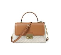 MICHAEL KORS Bolso - Bolso de mano TRIBECA MEDIUM SIGNATURE LOGO beige