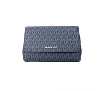 Michael Kors Bolso cruzado convertible mediano con logotipo de la firma (azul marino), Azul, talla de un talla