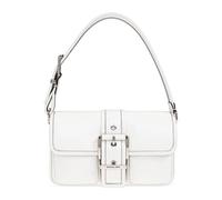 Michael Kors - Bolso de hombro mediano de cuero Colby - Bags - Mujer - Blanco - ONE SIZE -