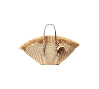 Michael Kors Bolso Tote Isa PequeñoTejido a Mano Color Natural