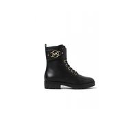 Michael Kors - Bota de Combate Rory de Cuero - Shoes - Mujer - Negro - 37 EU -