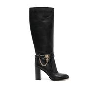 Michael Kors - Bota Hamilton con adornos de cuero - Shoes - Mujer - Negro - 37 EU -
