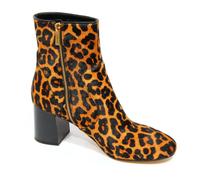 Michael Kors- Botines al Tobillo Heidi de Michael Kors con Estampado de Leopardo- Shoes- Mujer- Marrón- 37 1/2 EU- Botines al Tobillo Heidi de Michael Kors con Estampado de Leopardo