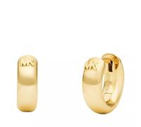 Michael Kors - Boucles d'oreilles créoles Premium Classics pour Femme en Argent Sterling doré, MKC1599AA710