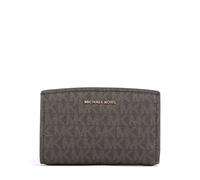Michael Kors Bryant Monedero moreno, imitación de cuero, mujer