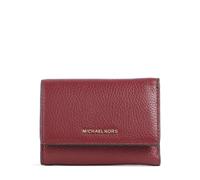 Michael Kors Bryant Monedero rojo oscuro, cuero, mujer