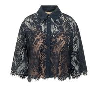 Michael Kors- Camisa de encaje- Blouses & Shirts- Mujer- Azul- L- Camisa de encaje