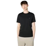 Michael Kors Camiseta MK Liquid para Hombre, Negro, M