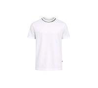 MK Camiseta de punto liso de algodón con logotipo - Blanco - Michael Kors XS