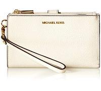 Michael Kors Cartera Adele Wristlet para Mujer, Color Beige, Talla Einheitsgröße