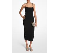 Michael Kors Chain Strap Midi Dress Black Talla: L | Vestidos Midi Outlet | Mujer | Negro