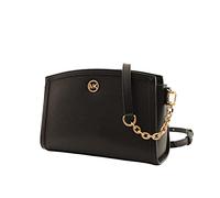 Michael Kors Chantal bolsa de hombro para mujer, Black
