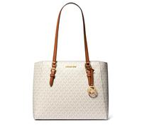 Michael kors charlotte - bolsa grande 3 en 1 con logotipo de la firma,
