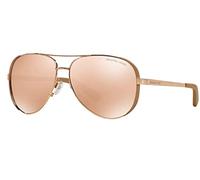 Michael Kors Chelsea MK5004 Gafas de sol, Rose Gold/Taupe 1017R1, 59 Unisex-Adulto