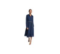 Michael Kors- Chemisier Dress- Dresses- Mujer- Azul- M- Chemisier Dress