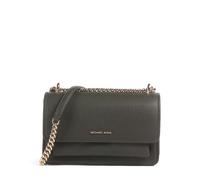 Michael Kors Claire Large Bolso de hombro verde oscuro, cuero, mujer