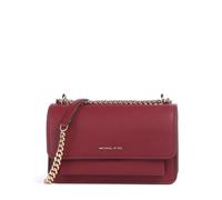 Michael Kors Claire Large Bolso de hombro vino, cuero, mujer