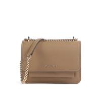 Michael Kors Claire Small Bolso de hombro marrón claro, cuero, mujer