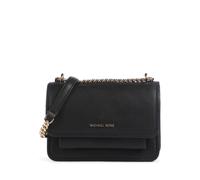 Michael Kors Claire Small Bolso de hombro negro, cuero, mujer