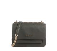 Michael Kors Claire Small Bolso de hombro verde oscuro, cuero, mujer
