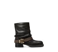 Michael Kors Colby Flat Bootie Brown/black Talla: 41 | Botas Outlet | Mujer | Marrón