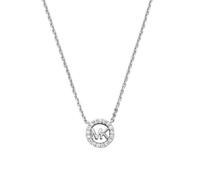 Michael Kors - Collar con colgante de plata de ley MK Premium Kors para mujer, MKC1726CZ040