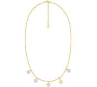 Michael Kors Collar de latón de dos tonos para mujer, MKJ8623931